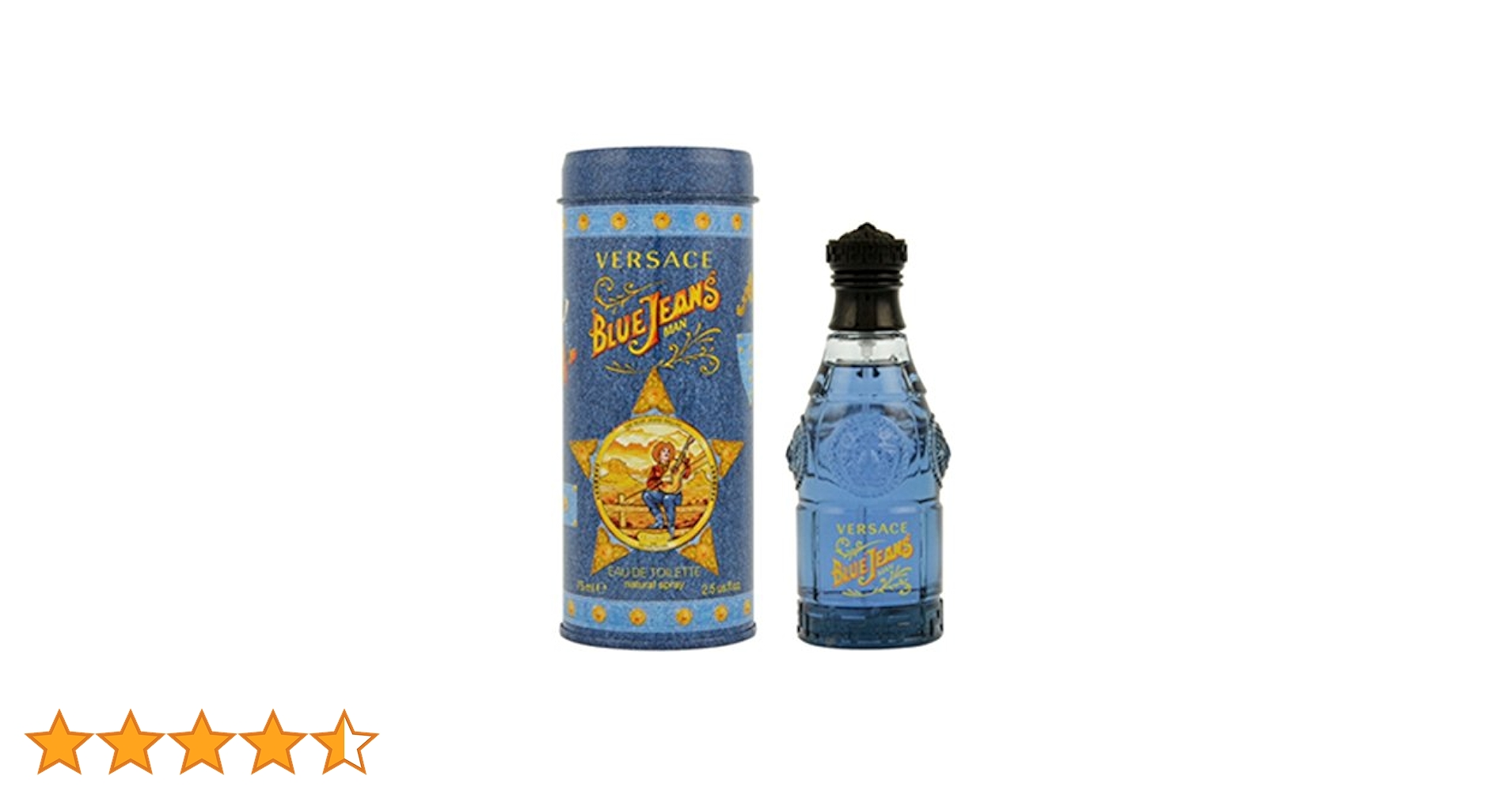 ヴェルサーチ　ブルージーンズ　オードトワレ　75ml 4箱 Amazon.co.jp: VERSACE ヴェルサーチェ ブルージーンズ